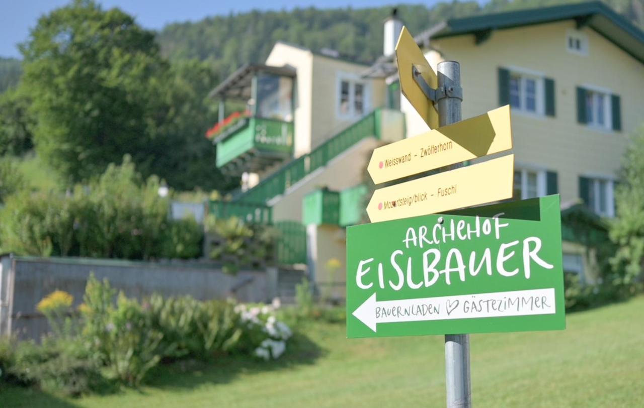 Archehof Eislbauer - Bauernhof Fuer Die Seele! Villa ซังคท์กิลเกอ ภายนอก รูปภาพ